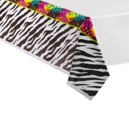 Totally 80's Plastic Table Cover