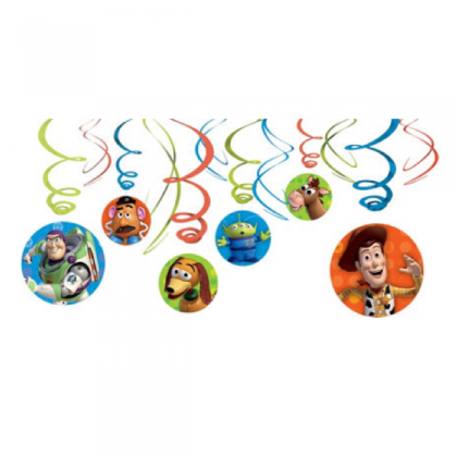 ©Disney/Pixar Toy Story 3 Swirl Decorations