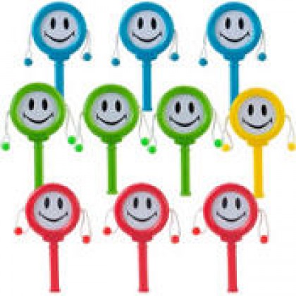 4"H x 4 5/8"W x 1/4"D Smile Slide Drum Favors