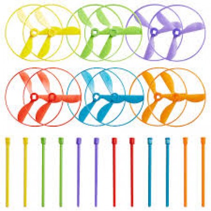 6"H x 7"W x 1"D Whirl-A-Copter Favors