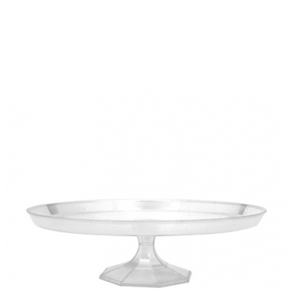 9.75" Small Dessert Stand - Clear