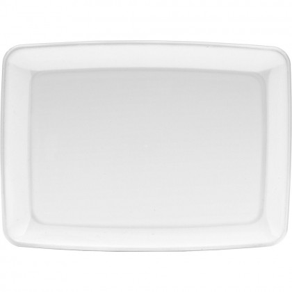 8" x 11" Small Serving Tray - White