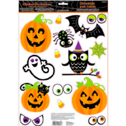 Family Friendly Friendly Mummy Window Decorations Vinyl