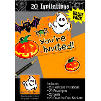 Scared Silly Value Pack Invitations