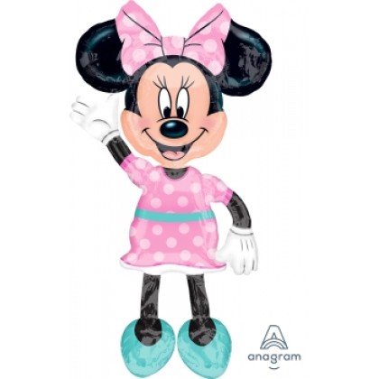 P80 54" Minnie Mouse AirWalkers® Foil Balloon