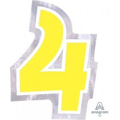 Personalized It Number "4"