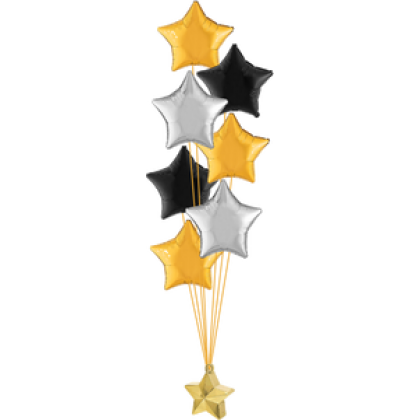 Balloon Centrepiece (7 Foil)