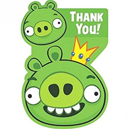 Angry Birds™ Postcard Thank You Cards