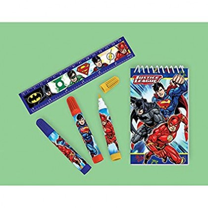 Justice League™ Stationery Set Favor