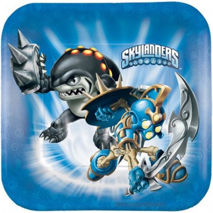 Skylanders™ Square Plates, 7"