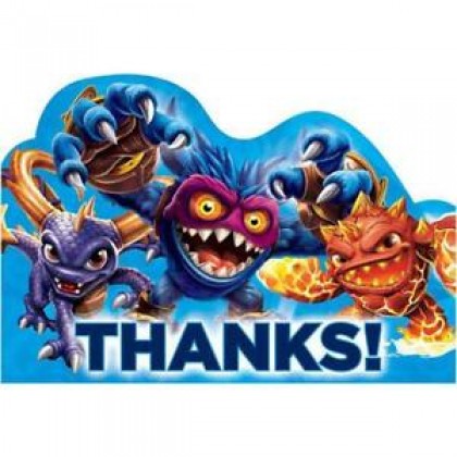 Skylanders™ Postcard Thank You Cards