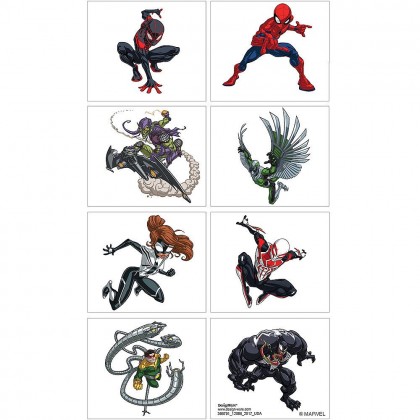 Spider-Man Webbed Wonder Tattoo Favors