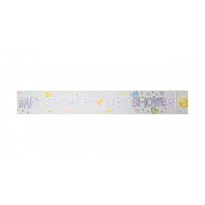 12' Baby Shower Foil Banner