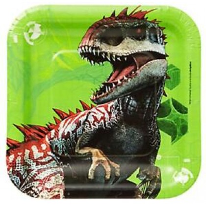 Jurassic World Dessert Plates