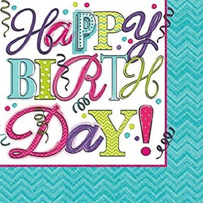 Sweet Party Beverage Napkins