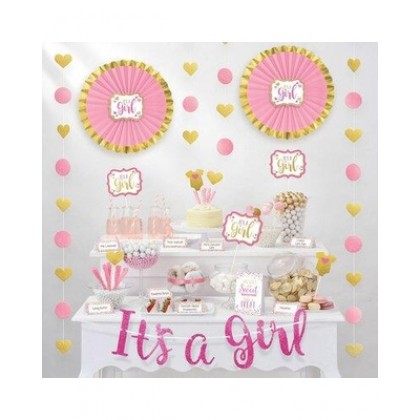 Candy Buffet Decorating Kit - Girl