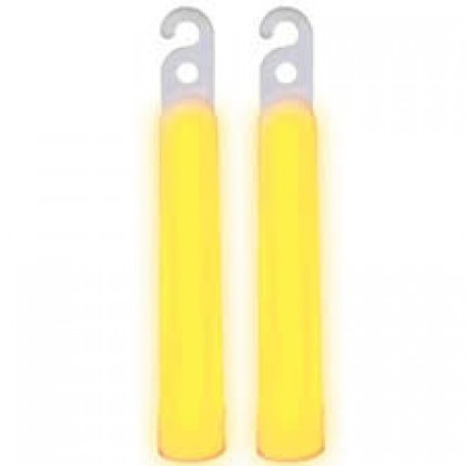 4" Glow Sticks Yellow
