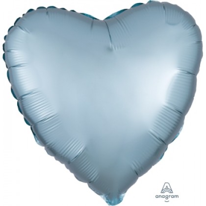 S15 17" Satin Luxe™ Pastel Blue Standard Heart HX®