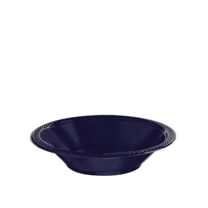 Navy Flag Blue Festive Occasion® Plastic Tableware Bowls, 12 oz.