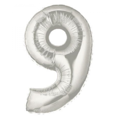 40" Megaloon Silver No 9