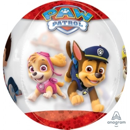 G40 15" Paw Patrol Chase & Marshall Orbz™ Clear