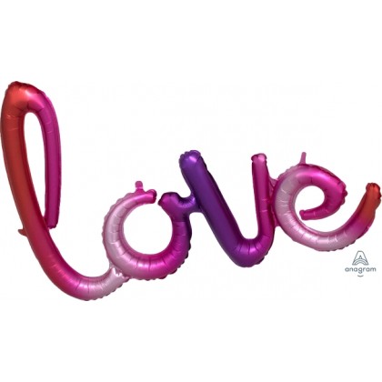 G40 31" (Ombre) Script Phrase : LOVE