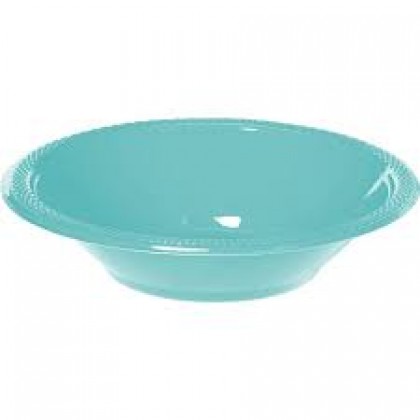 Robin's-egg Blue Festive Occasion® Plastic Tableware Bowls, 12 oz.