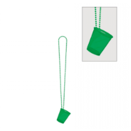 32" Shot Glass Necklaces - Green