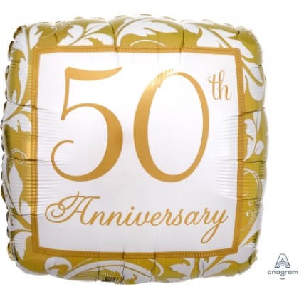 S40 17" Gold Elegant Scroll 50th Anniversary Standard HX®
