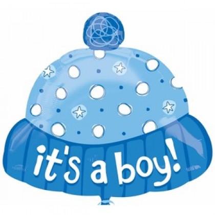 S50 18" It's A Boy Hat Junior Shape XL®