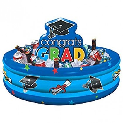 14" x 29 1/2" Grad Inflatable Cooler plastic