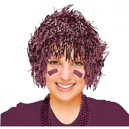 Adult/Child Fun Wigs Burgundy