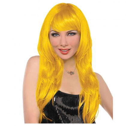 Adult/Child Glamarous Wigs Yellow