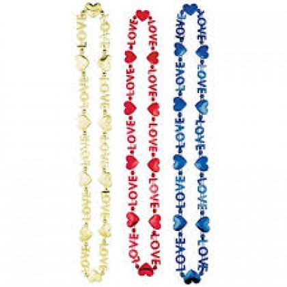 32" Word Bead Necklaces (Love)