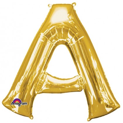 P50 35" (Gold) Letter A SuperShape™