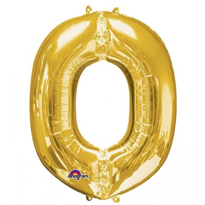 P50 35" (Gold) Letter O SuperShape™