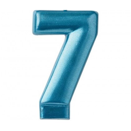 CANDLE 7 - BLUE
