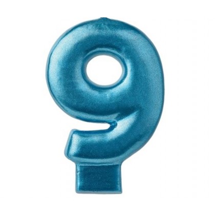 CANDLE 9 - BLUE