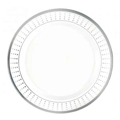 7.5" BORDER PLATE RAD DOTS - SI