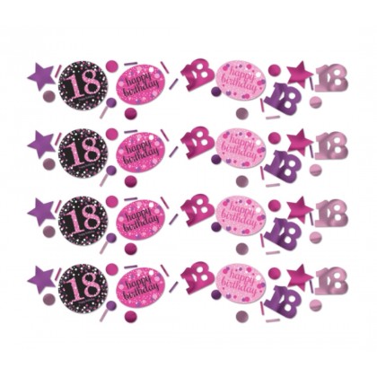 Confetti 18 Sparkling Celebration Pink Foil / Pape
