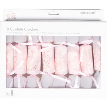 8 Confetti Cracker Hen Party Plastic / Paper