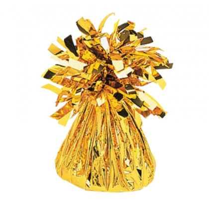 Balloon Weight Foil Gold 170 g/6 oz