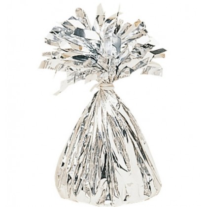 Balloon Weight Foil Silver 170g/6 oz