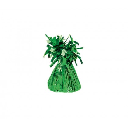 Balloon Weight Foil Green 170 g/6 oz