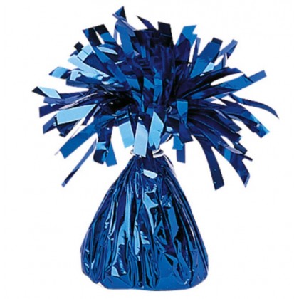 Balloon Weight Foil Blue 170 g/6 oz