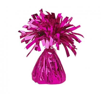 Balloon Weight Foil Magenta 170 g/6 oz