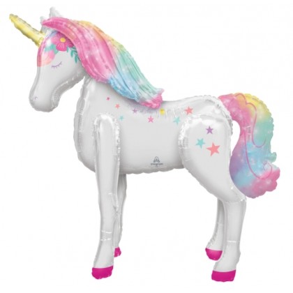 P93 AirWalker Enchanted Unicorn Foil Balloon P93 P
