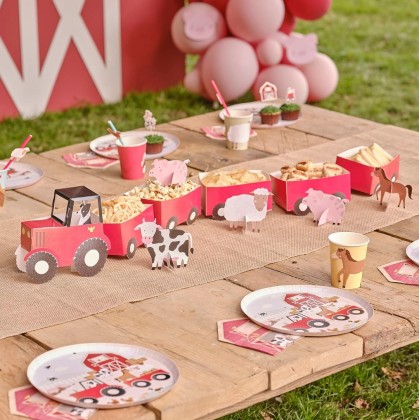 Treat Stand - Tractor and Trailer Treat Stand