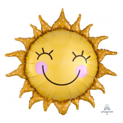 P35 SuperShape Sunshine Sun Foil Balloon P35 Packa