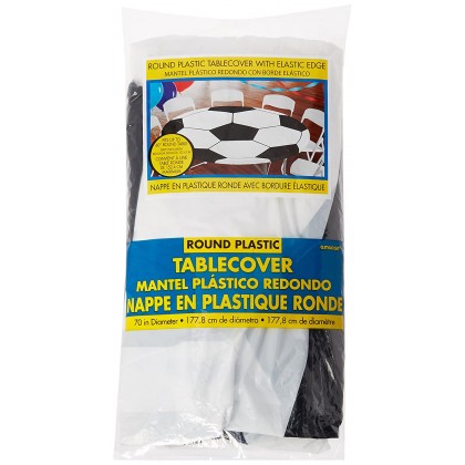 Soccer Refresh Round Table Cover w/Elastic
